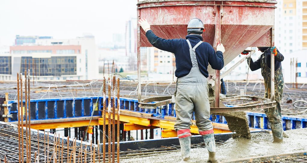 béton armé dans la construction