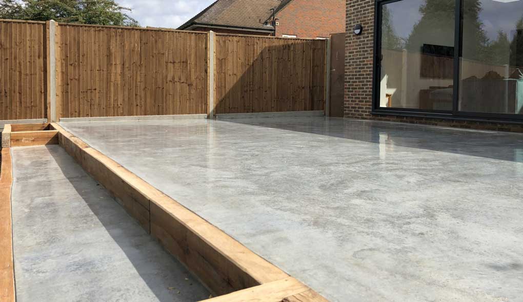 beton lisse exterieur