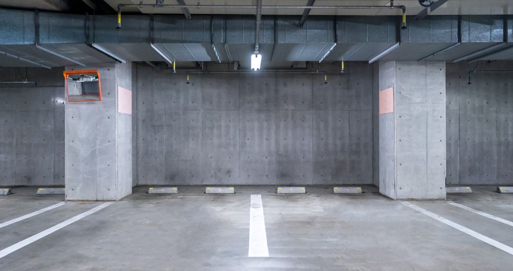 dalle beton garage
